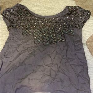 Free people sequin top